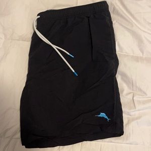 Tommy Bahama swim trunks.